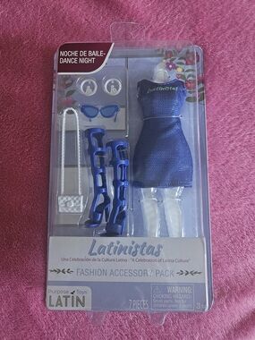 Brand New Latinístas Fashion Accesory Pack"A Celebration Of Latin Culture" 7pcs